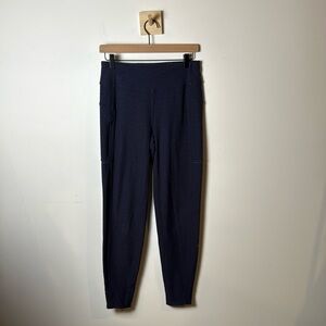 Lululemon Pants Women 6 Heathered Hero Blue Athletic Activewear Run On Jogger